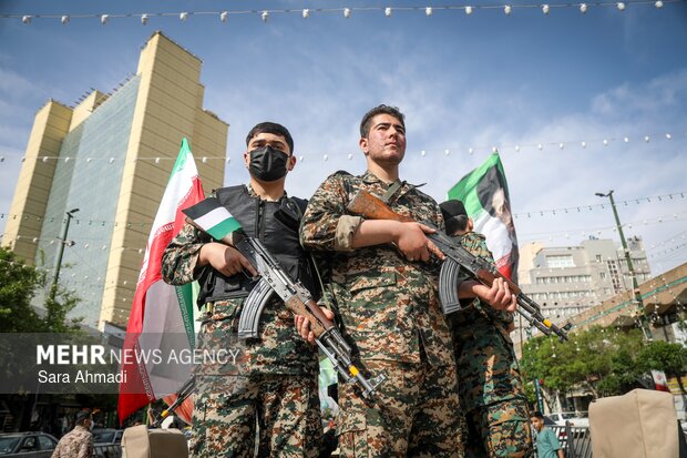 رزمایش اقتدار فرزندان امام رضا (ع)