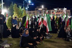 صدای دفاع از وطن مردم باغیرت رزن در خیابان‌ها