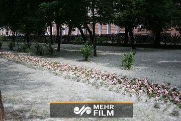 VIDEO: Moscow turned white in spring season