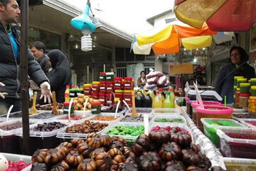 برپایی بازارچه محلی استانی در کشکسرای مرند