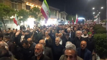 خروش حماسی مردم ولایتمدار فریدون کنار