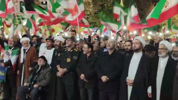 مردم ارومیه در پنجاه و هشتمین شب از شب های اقتدار در میدان هستند