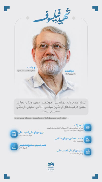 شهید فیلسوف علی لاریجانی