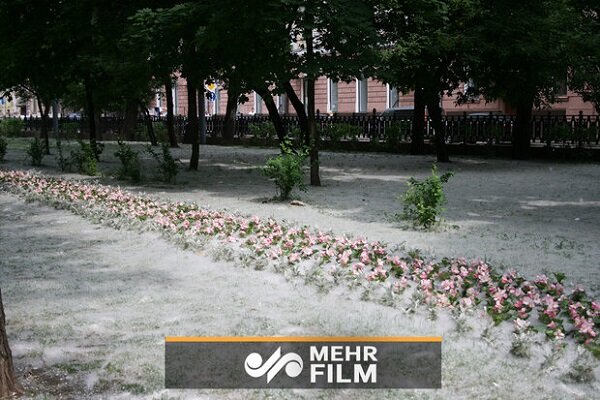 VIDEO: Moscow turned white in spring season