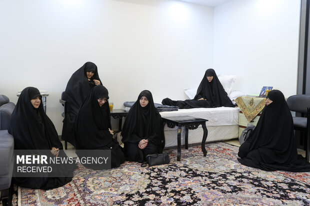 اول خانواده شهدا، دیدار با خانواده شهیدان میر