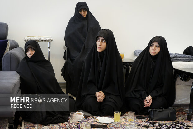 اول خانواده شهدا، دیدار با خانواده شهیدان میر