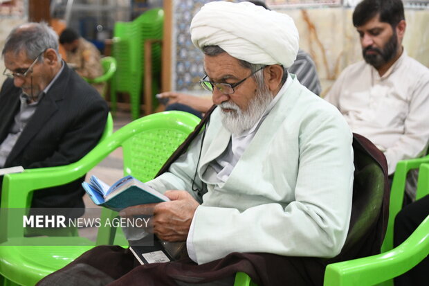 جلسه تفسیر قرآن کریم آیت الله دژکام