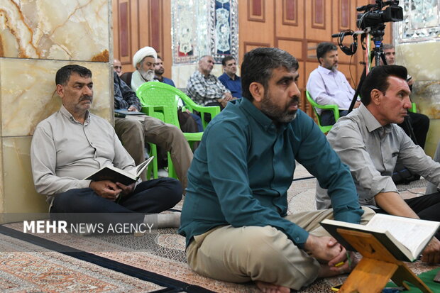 جلسه تفسیر قرآن کریم آیت الله دژکام