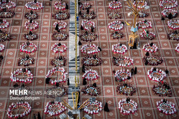 اجتماع ۱۲هزار قرآن آموز در حرم امام رضا (ع)