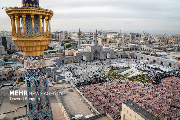 اجتماع ۱۲هزار قرآن آموز در حرم امام رضا (ع)