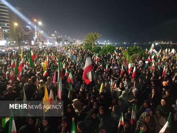 اجتماعات شعبية لليوم الـ 58 دعما لقيادة الجمهورية الاسلامية