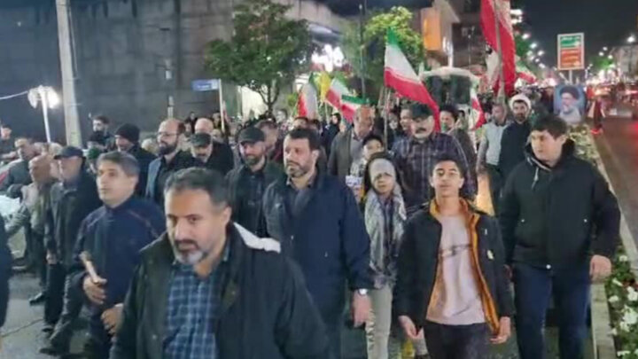 قرار شبانه عاشقان ولایت در رامسر