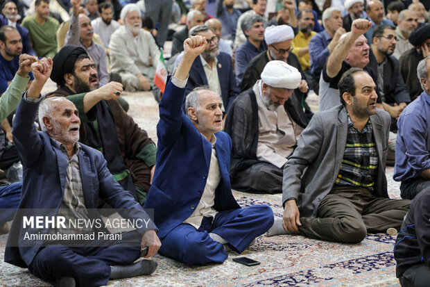 مراسم بزرگداشت شهید تنگسیری در قم