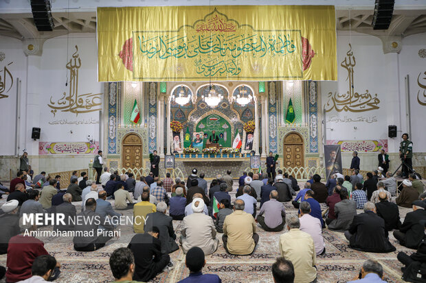 مراسم بزرگداشت شهید تنگسیری در قم