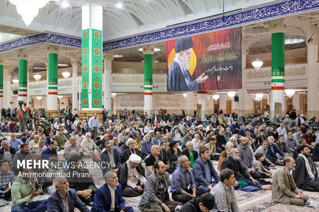 مراسم بزرگداشت شهید تنگسیری در قم