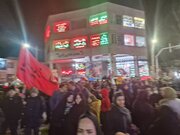 اوج خروش مردمی در میدان مشگین شهر