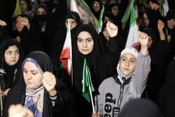 اجتماع مردم شهر ساحلی چابهار در پنجاه و هشتمین شب از شهادت قائد امت