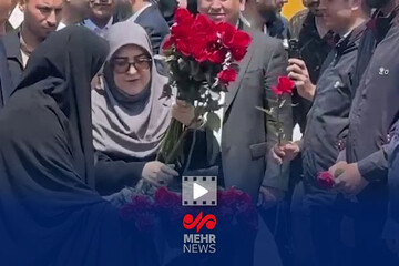 تقدیر از کارکنان نیروگاه برق آلستوم توسط سخنگوی دولت