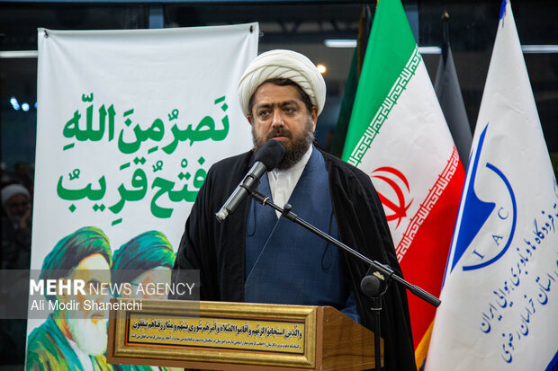 بدرقه نخستین کاروان حج ۱۴۰۵ از فرودگاه مشهد