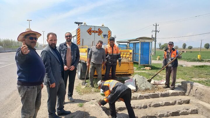 جاهد: پیگیر اصلاح و بهسازی راه‌های روستای نوجه‌ده هستیم