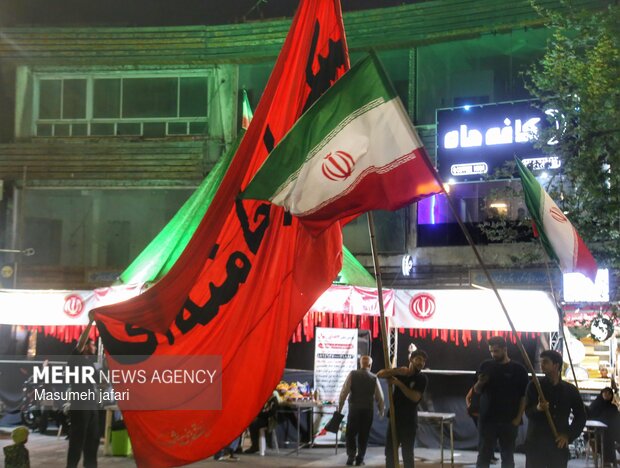 اجتماع شبانه مردم در مازندران