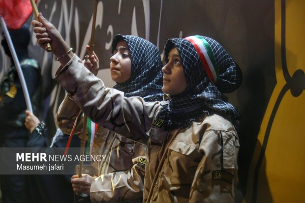 اجتماع شبانه مردم در مازندران