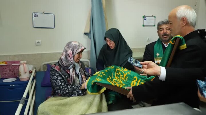 حضور کاروان «زیر سایه خورشید» در بیمارستان «چمران» بروجرد