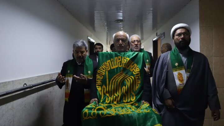 حضور کاروان «زیر سایه خورشید» در بیمارستان «چمران» بروجرد