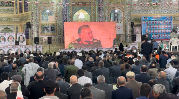 چهلمین روز شهادت سردار سرلشکر غلامرضا سلیمانی در شهرکرد