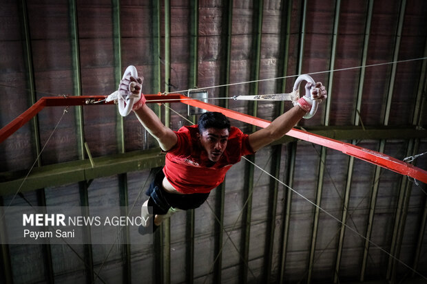 اردوی تیم ملی ژیمناستیک هنری جوانان ایران