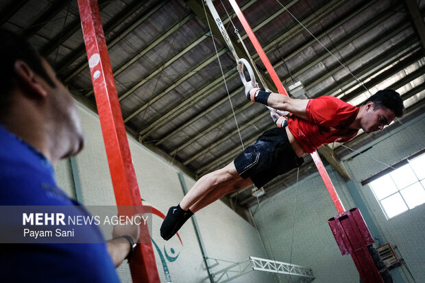 اردوی تیم ملی ژیمناستیک هنری جوانان ایران