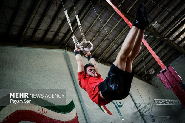 اردوی تیم ملی ژیمناستیک هنری جوانان ایران