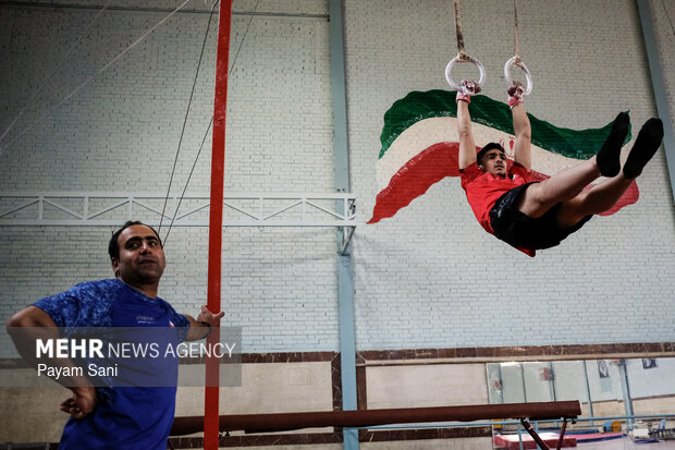 اردوی تیم ملی ژیمناستیک هنری جوانان ایران