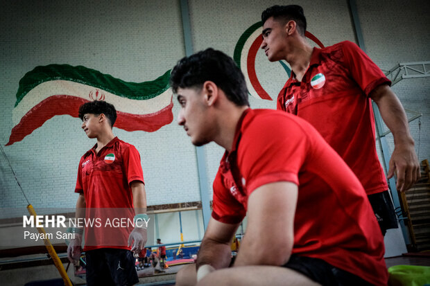 اردوی تیم ملی ژیمناستیک هنری جوانان ایران