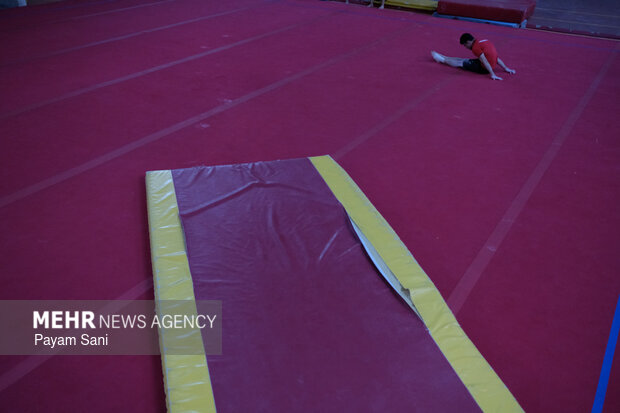اردوی تیم ملی ژیمناستیک هنری جوانان ایران
