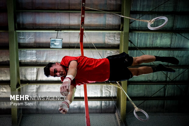 اردوی تیم ملی ژیمناستیک هنری جوانان ایران