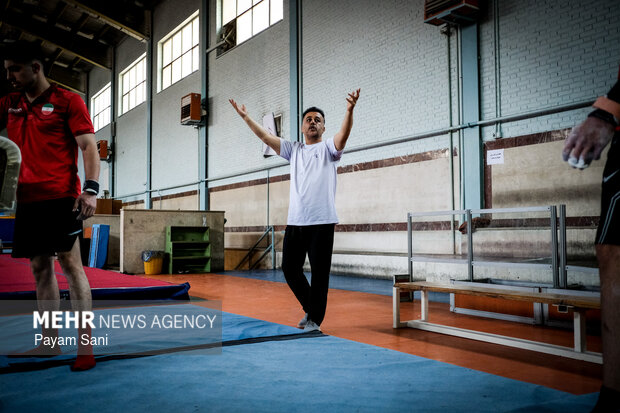 اردوی تیم ملی ژیمناستیک هنری جوانان ایران