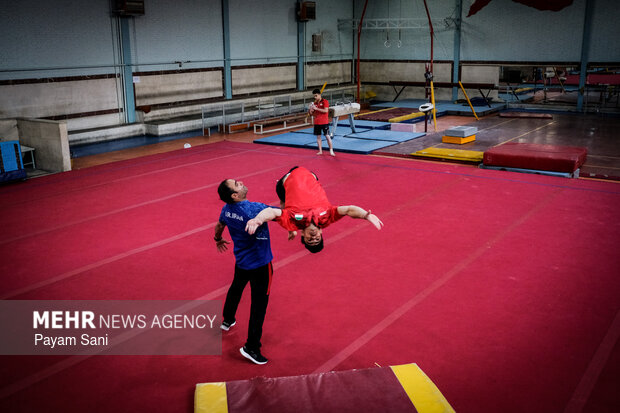 اردوی تیم ملی ژیمناستیک هنری جوانان ایران