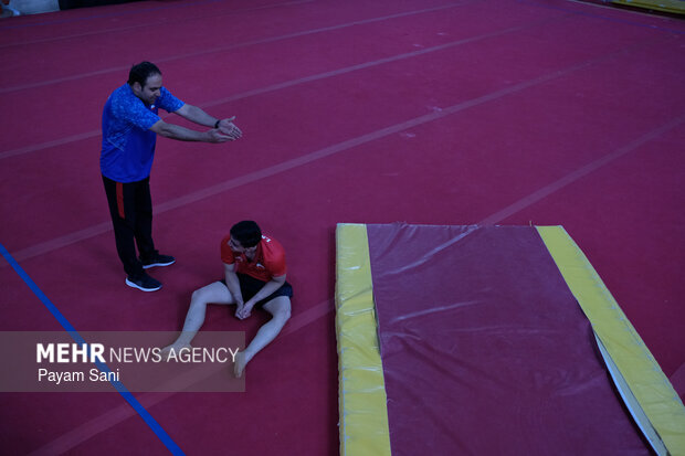 اردوی تیم ملی ژیمناستیک هنری جوانان ایران