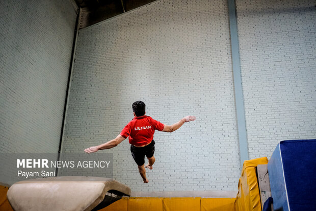 اردوی تیم ملی ژیمناستیک هنری جوانان ایران