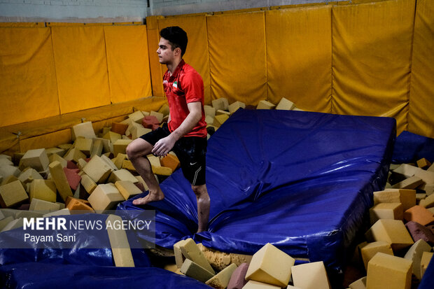 اردوی تیم ملی ژیمناستیک هنری جوانان ایران