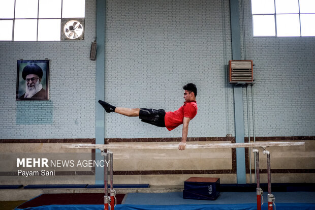 اردوی تیم ملی ژیمناستیک هنری جوانان ایران