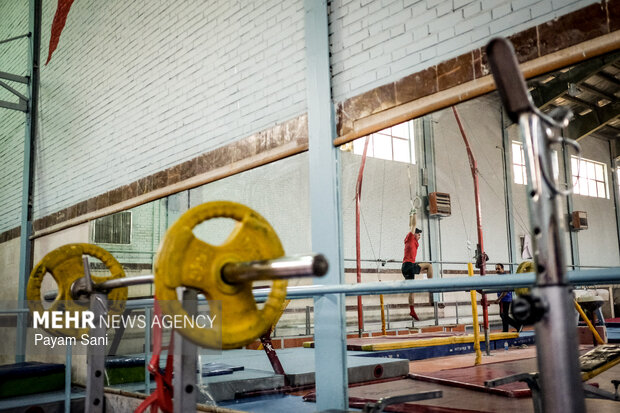 اردوی تیم ملی ژیمناستیک هنری جوانان ایران