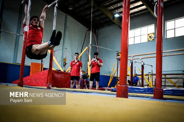 اردوی تیم ملی ژیمناستیک هنری جوانان ایران