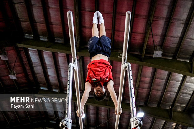 اردوی تیم ملی ژیمناستیک هنری جوانان ایران