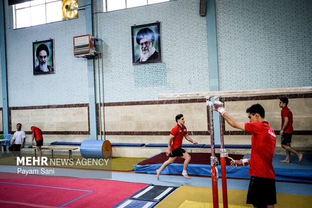 اردوی تیم ملی ژیمناستیک هنری جوانان ایران