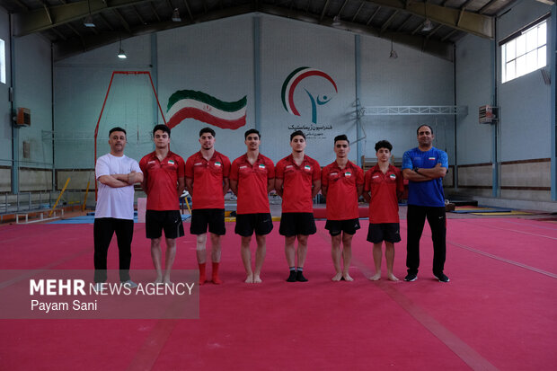 اردوی تیم ملی ژیمناستیک هنری جوانان ایران