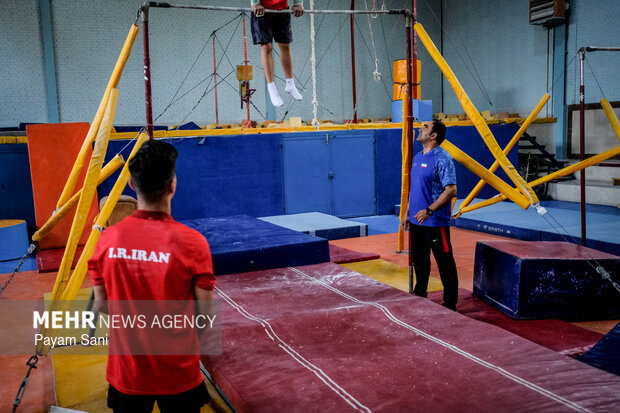 اردوی تیم ملی ژیمناستیک هنری جوانان ایران