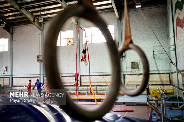 اردوی تیم ملی ژیمناستیک هنری جوانان ایران