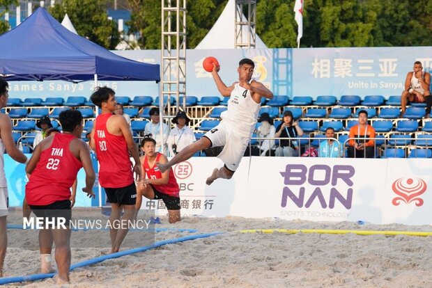 تیم ملی هندبال ساحلی ایران فینالیست شد